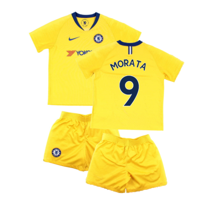 Chelsea 2018-19 Away Mini Kit (4-5y) (Morata 9) (Very Good)