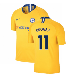 Chelsea 2018-19 Away Shirt (Very Good) (Drogba 11)_0