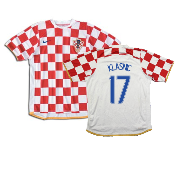 Croatia 2006-08 Away Shirt (S) (Very Good) (Klasnic 17)