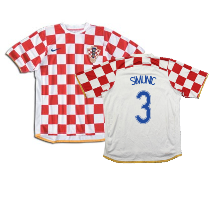 Croatia 2006-08 Away Shirt (S) (Very Good) (Simunic 3)