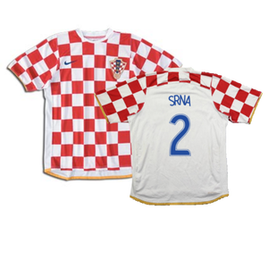 Croatia 2006-08 Away Shirt (S) (Very Good) (Srna 2)_0