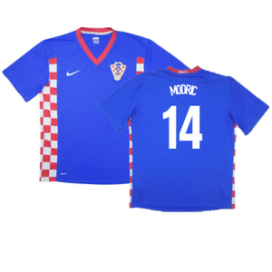 Croatia 2008-10 Away (Excellent) (Modric 14)_0