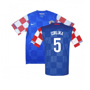 Croatia 2010-12 Away Shirt (S) (Mint) (Corluka 5)_0