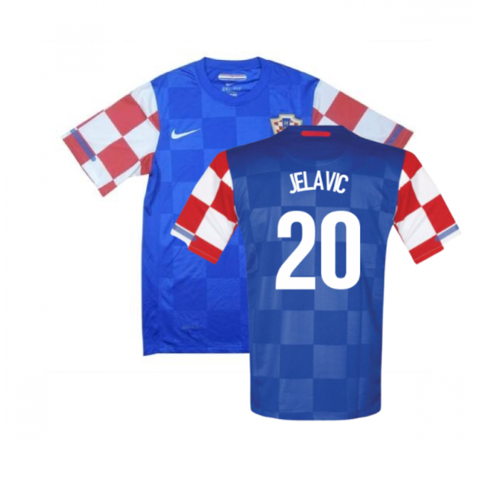 Croatia 2010-12 Away Shirt (Excellent) (Jelavic 20)