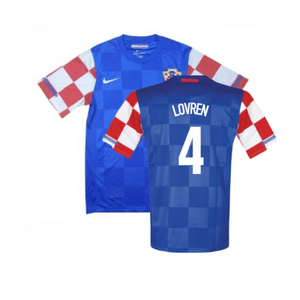 Croatia 2010-12 Away Shirt (S) (Mint) (Lovren 4)_0