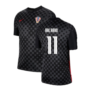 Croatia 2020-21 Away Shirt (S) (BALABAN 11) (Excellent)_0