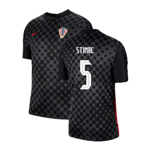 Croatia 2020-21 Away Shirt (S) (STIMAC 5) (Excellent)_0