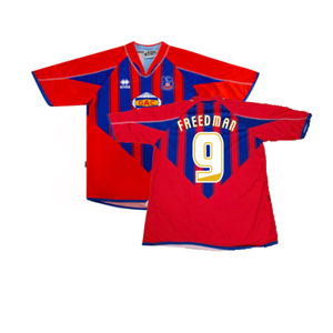 Crystal Palace 2007-08 Home Shirt (S) (Good) (Freedman 9)_0