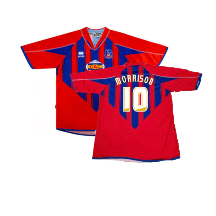 Crystal Palace 2007-08 Home Shirt (S) (Good) (Morrison 10)