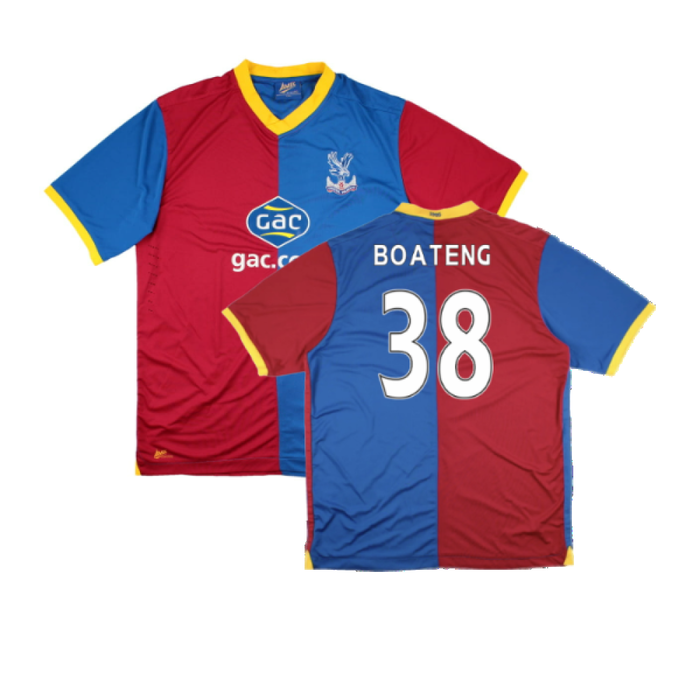 Crystal Palace 2013-14 Home Shirt (XXL) (Excellent) (Boateng 38)