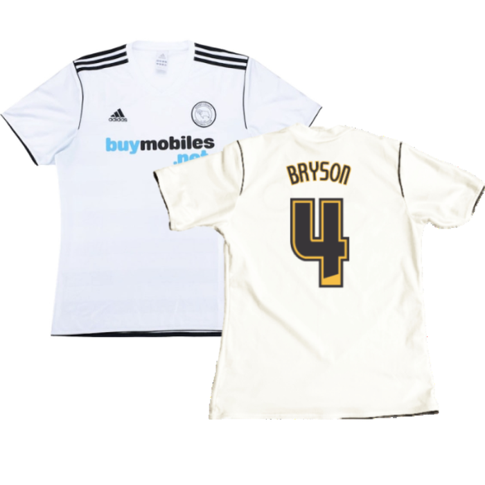 Derby County 2011-2012 Home Shirt (Fair) (Bryson 4)