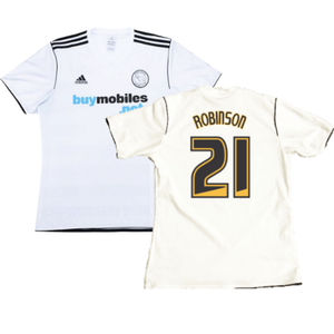 Derby County 2011-2012 Home Shirt (L) (Very Good) (Robinson 21)_0