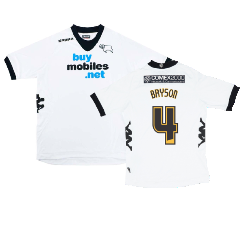 Derby 2012-13 Home Shirt (XLB) (Very Good) (Bryson 4)_0