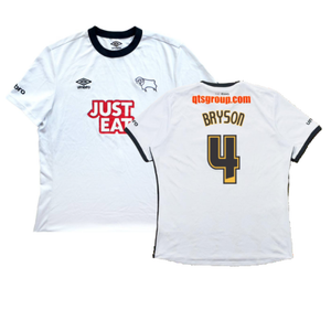 Derby County 2014-15 Home Shirt (L) (Good) (Bryson 4)_0