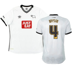 Derby County 2015-16 Home Shirt (M) (Very Good) (Bryson 4)_0