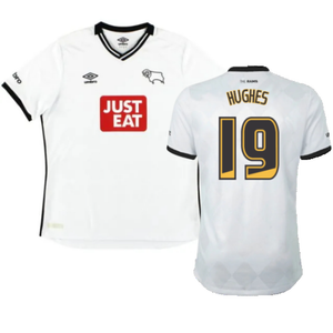 Derby County 2015-16 Home Shirt (Good) (Hughes 19)_0