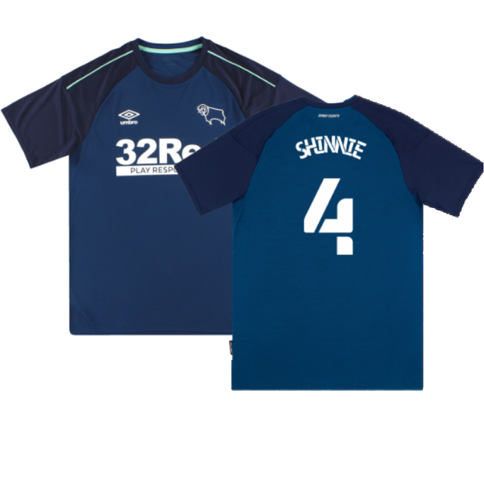 Derby County 2020-21 Away Shirt (M) (Excellent) (Shinnie 4)