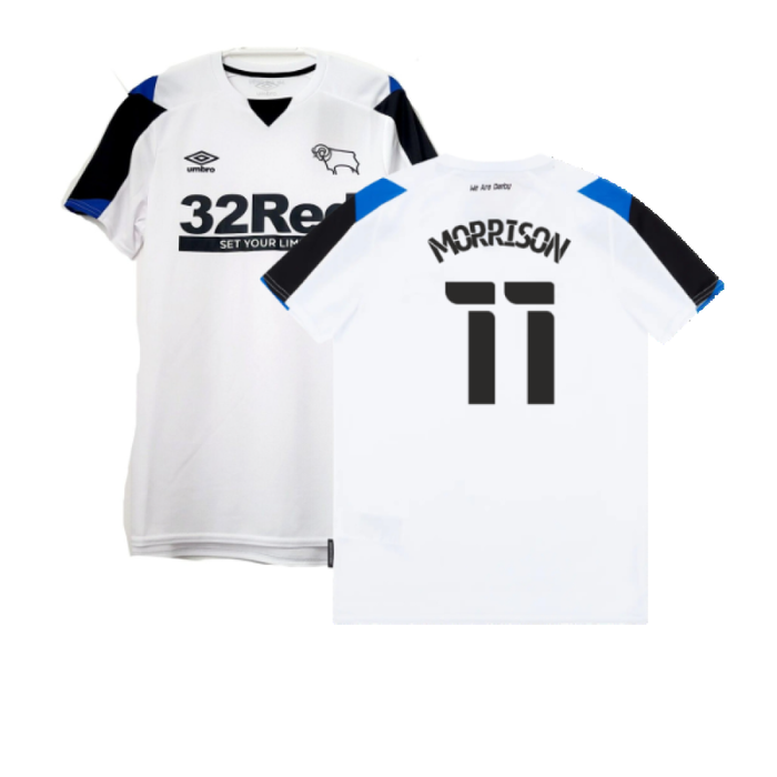 Derby County 2021-22 Home Shirt (L) (Excellent) (Morrison 11)