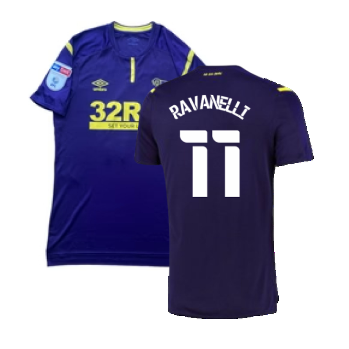 Derby County 2021-22 Third Shirt (L) (Excellent) (Ravanelli 11)