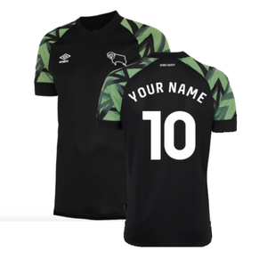 Derby County 2022-23 Away Shirt (Sponsorless) (XXL) (Your Name 10) (Very Good)_0