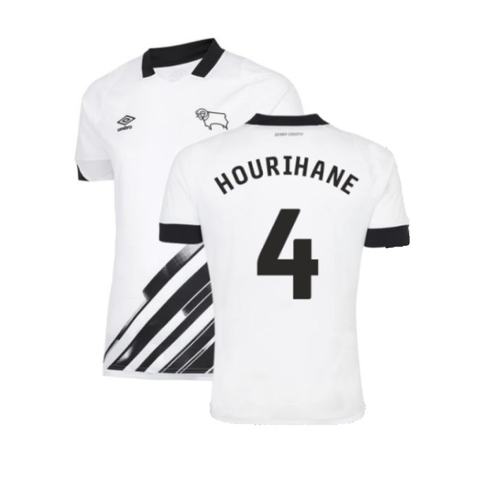 Derby County 2022-23 Home Shirt (Sponsorless) (S) (Hourihane 4) (Very Good)