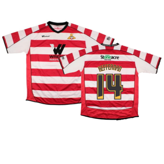 Doncaster 2008-09 Home Shirt (XL) (Good) (Heffernan 14)_0