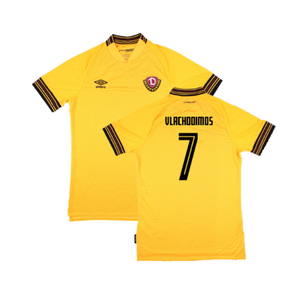 Dynamo Dresden 2022-23 Home Shirt (Sponsorless) (S) (Excellent) (Vlachodimos 7)_0