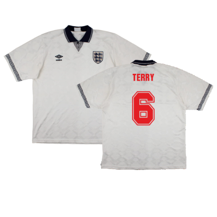 England 1990-92 Home Shirt (L) (Excellent) (Terry 6)