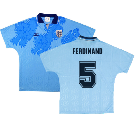 England 1992-93 Third Shirt (XXL) (Excellent) (Ferdinand 5)_0