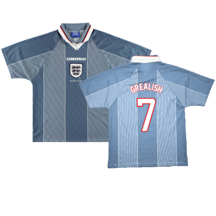 England 1996-97 Away Shirt (M) (Good) (Grealish 7)