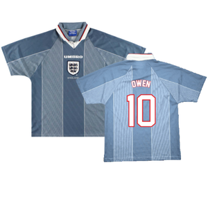 England 1995-96 Away Shirt (L) (Excellent) (OWEN 10)_0