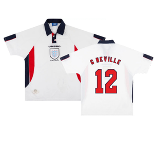 England 1997-99 Away Shirt (L) (Very Good) (G NEVILLE 12)_0