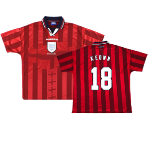 England 1997-99 Away Shirt (XL) (Very Good) (KEOWN 18)_0