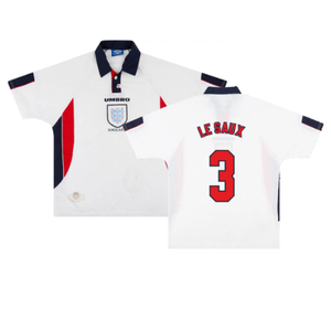 England 1997-99 Home Shirt (XL) (Excellent) (LE SAUX 3)_0