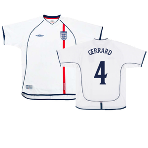 England 2001-03 Home (XL) (Excellent) (GERRARD 4)_0