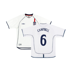 England 2001-03 Home Shirt (Fair) (Campbell 6)_0