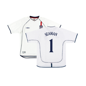 England 2001-03 Home Shirt (XL) (Fair) (SEAMAN 1)_0