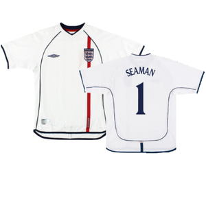 England 2001-03 Home Shirt (L) (Good) (SEAMAN 1)_0