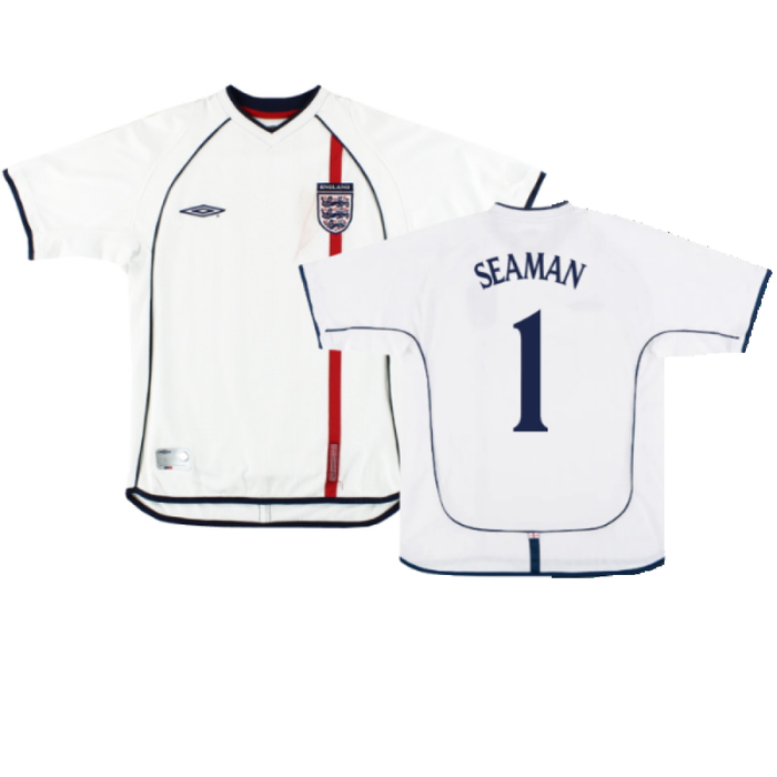 England 2001-03 Home Shirt (M) (Very Good) (SEAMAN 1)