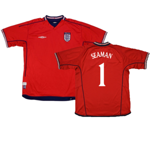 England 2002-04 Away Shirt (XXL) (Very Good) (SEAMAN 1)_0