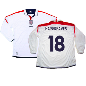 England 2003-05 Home L/S (M) (Excellent) (Hargreaves 18)_0
