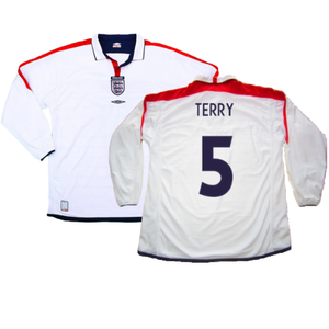 England 2003-05 Home L/S (M) (Excellent) (Terry 5)_0