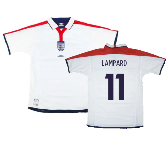 England 2003-05 Home Shirt (Good) (Lampard 11)