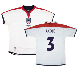 England 2003-05 Home Shirt (Women\\\'s 16) (Excellent) (A Cole 3)_0