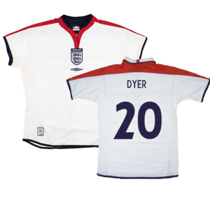 England 2003-05 Home Shirt (Women\\\'s 16) (Excellent) (Dyer 20)_0