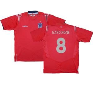 England 2004-06 Away Shirt (M) (Excellent) (Gascoigne 8)_0