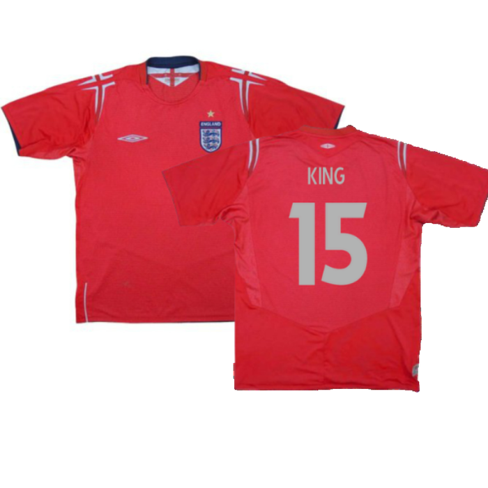 England 2004-2006 Away Shirt (Excellent) (King 15)