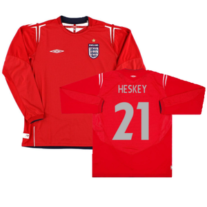 England 2004-2006 Away Shirt (S) (Excellent) (Heskey 21)_0