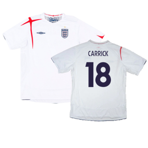 England 2005-07 Home Shirt (L) (Fair) (CARRICK 18)_0