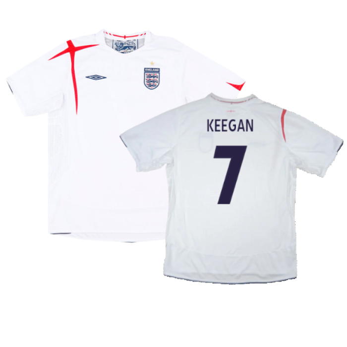 England 2005-07 Home Shirt (L) (Fair) (KEEGAN 7)